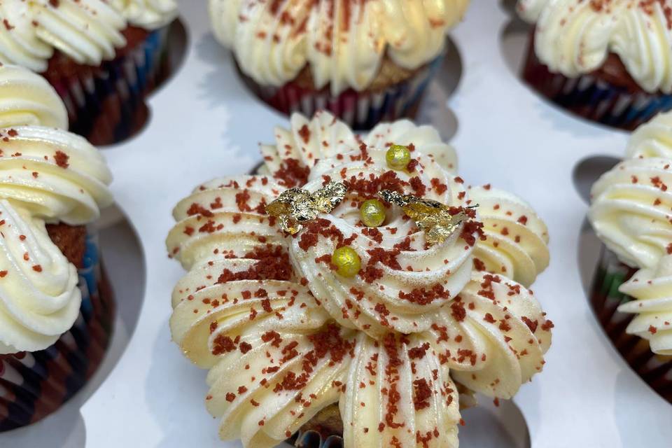 Cupcakes Boda - Red Velvet
