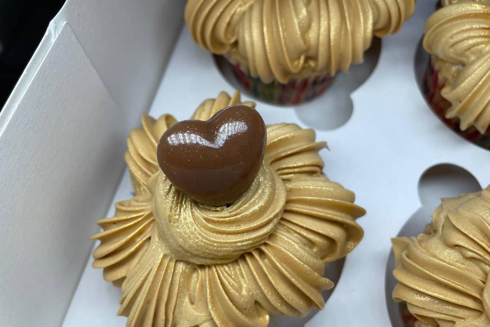 Cupcakes - Suave de toffee