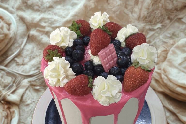 Pastel de boda - Frutal