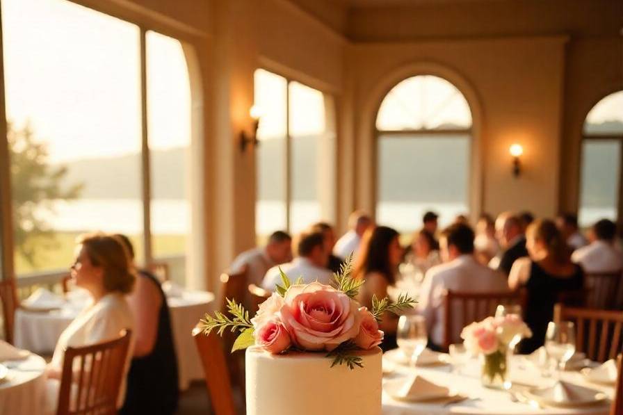 Pastel de boda - Rosas
