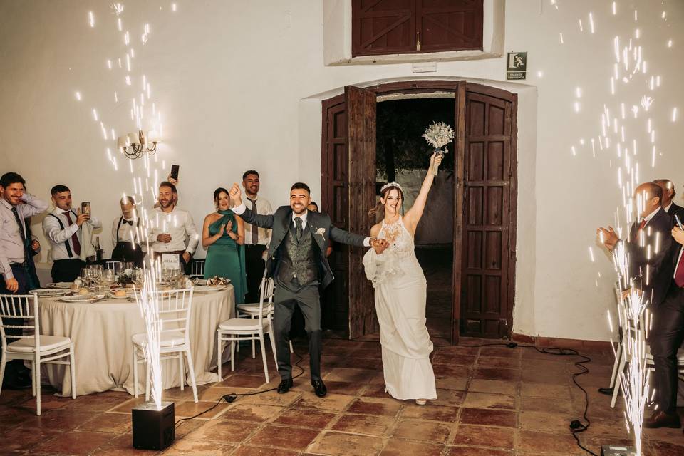 FUEGO FRÍO/entrada a banquete