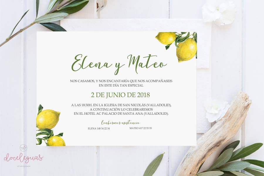 Invitación Limonero