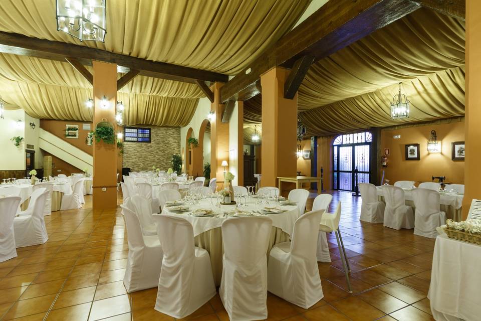 Decoración salón boda