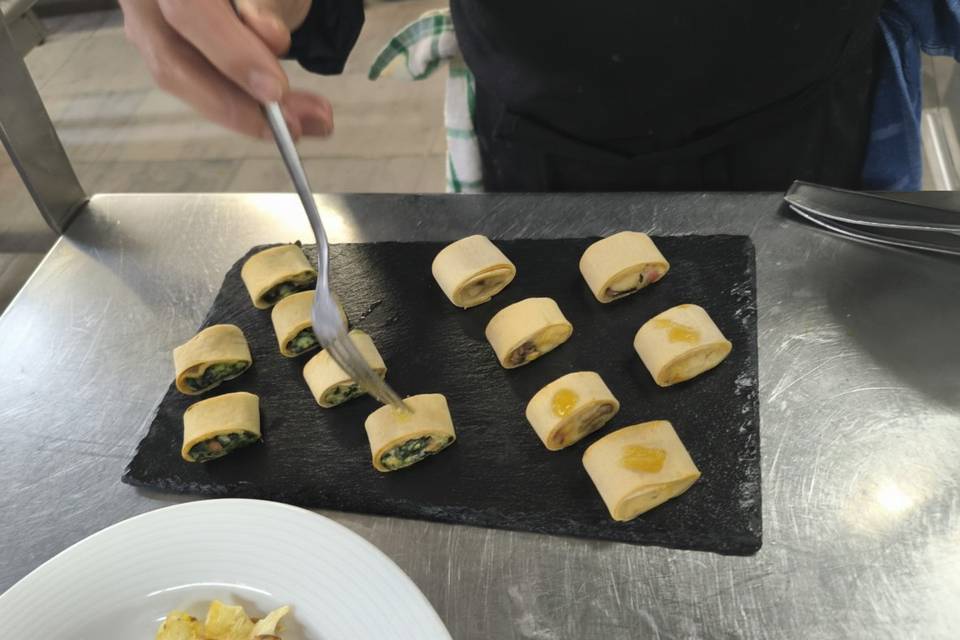 Creps salados