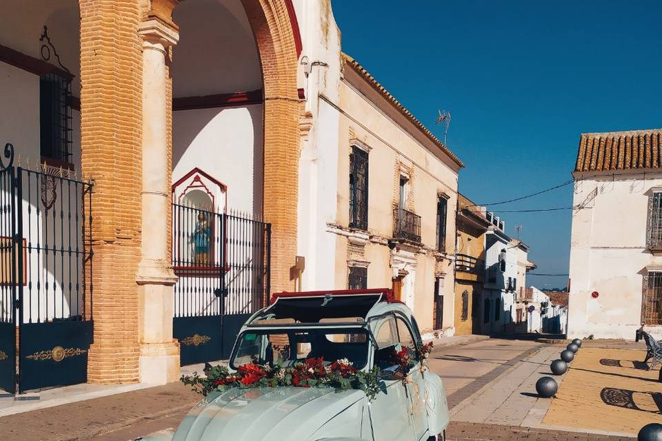 2cv coche para eventos