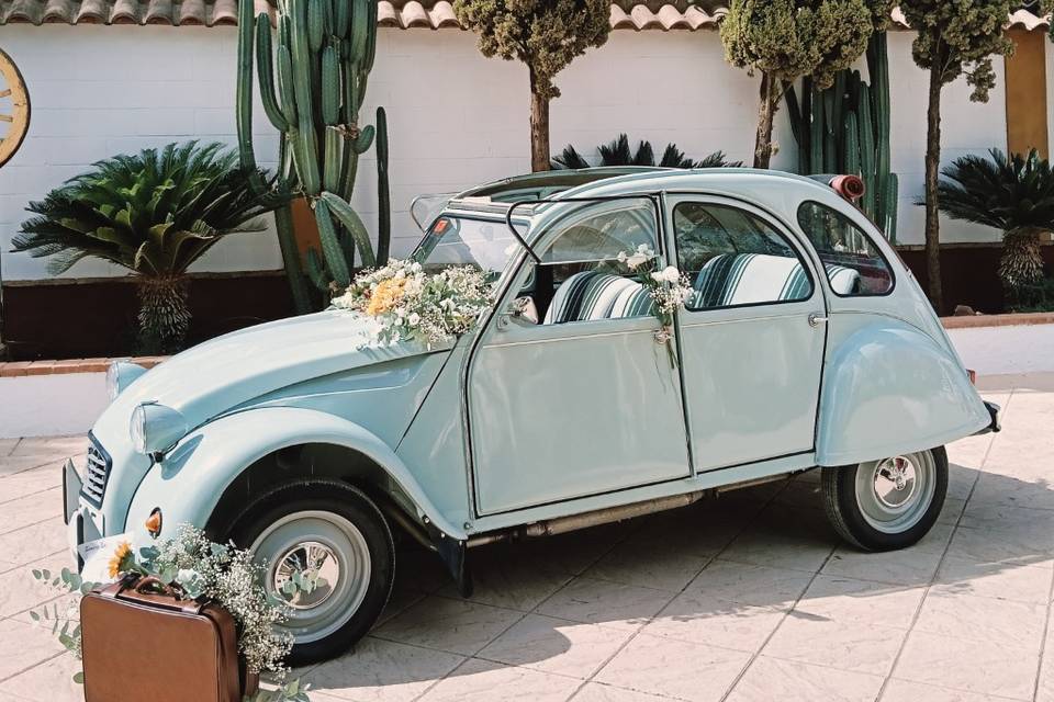2cv coche para bodas