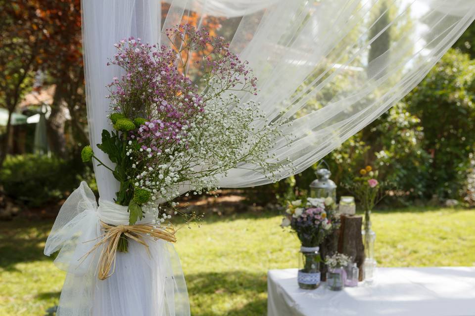 Pergola detalle