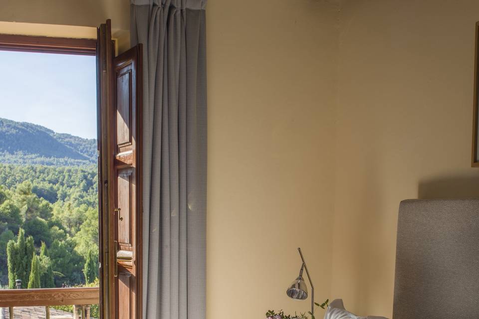 Habitación con vistas al valle