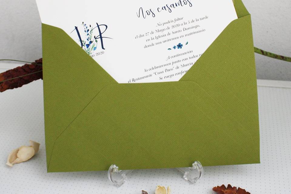 Invitación musgo