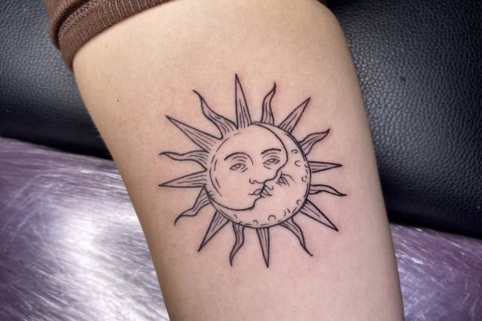 Fusión de sol y luna