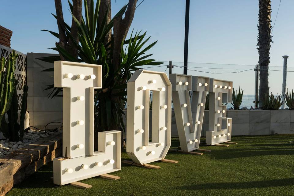 Ceremonia en jardín