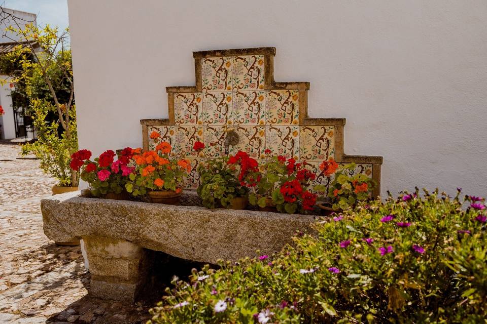 Fuente patio