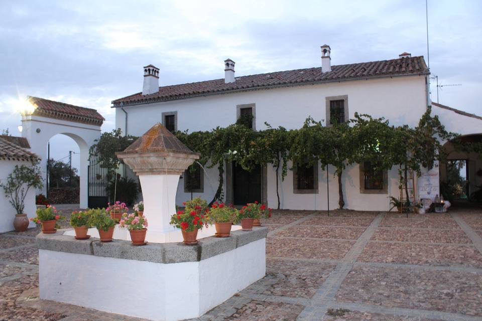 Aperitivo en el jardín