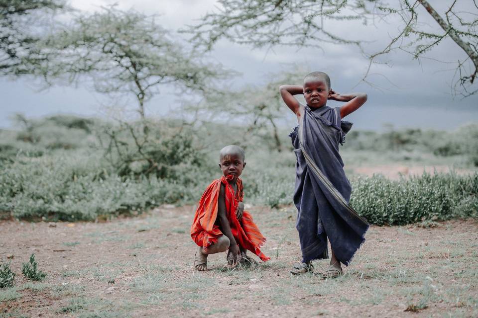 Niños Massai