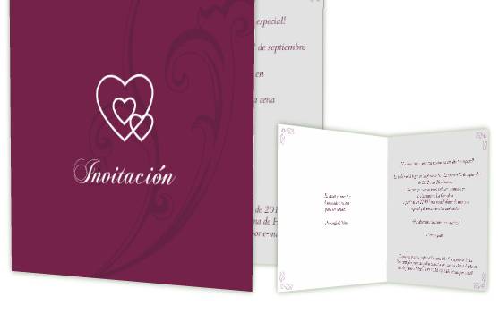 Invitación Boda Carta de Amor