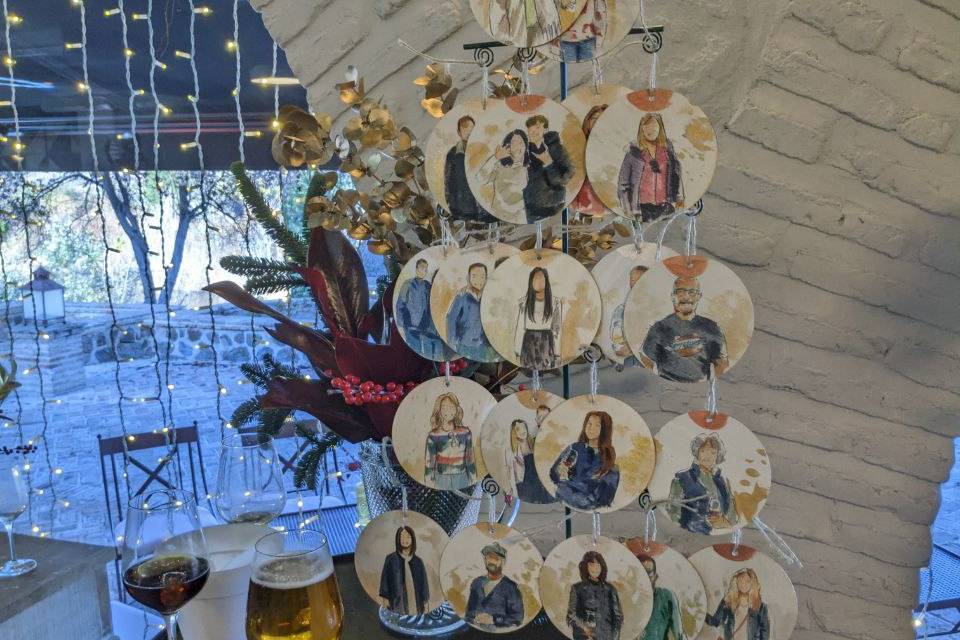 Arte en vivo para Cigarral del