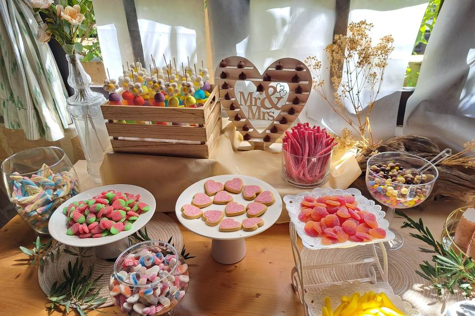 Candy bar de boda