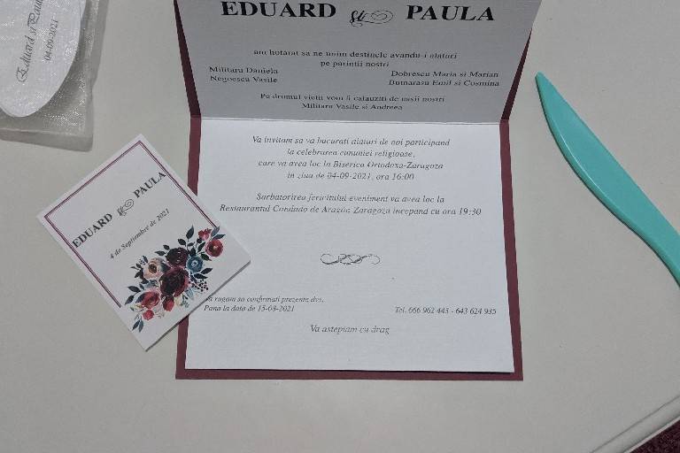 Invitaciones personalizadas