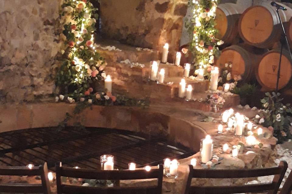 Ceremonia en la Bodega