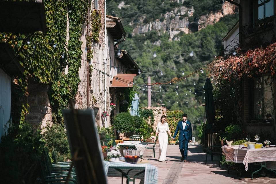 Entrada de los novios