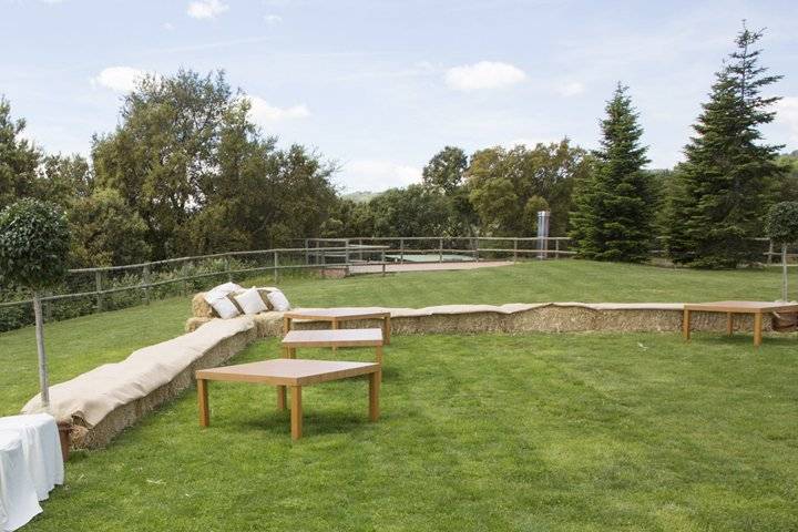 Ceremonia en el jardín