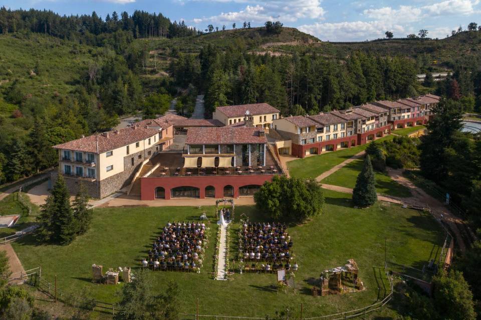 Boda en el exterior