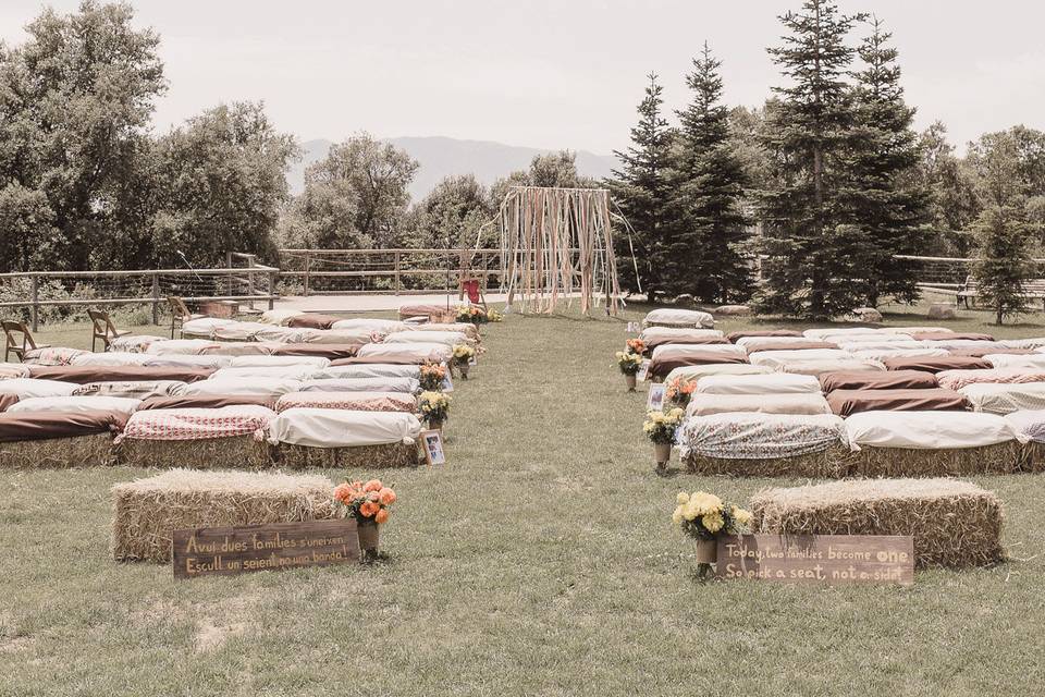 Boda al aire libre