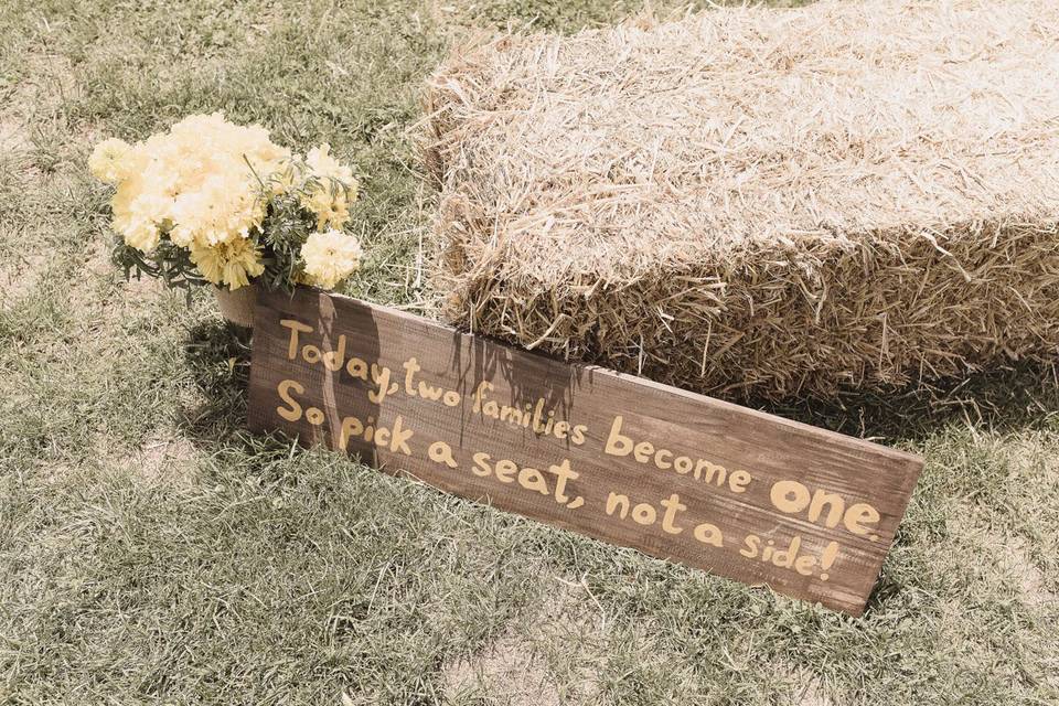 Decoración para boda de invierno