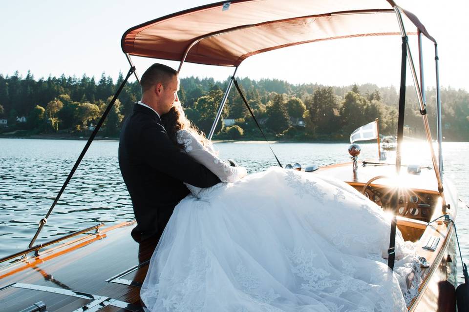 Boda en barco