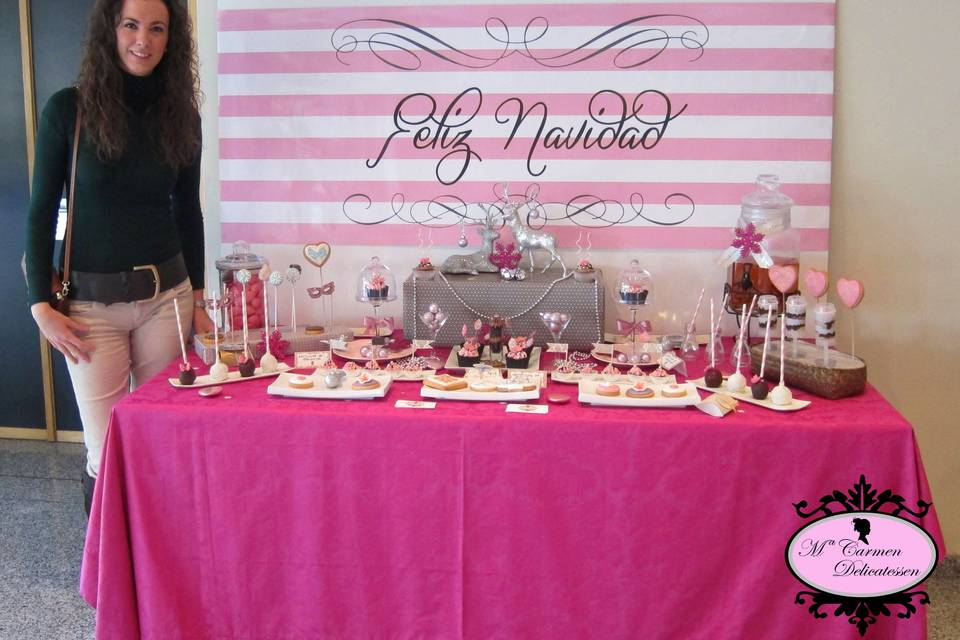 Candy bar. Navidad