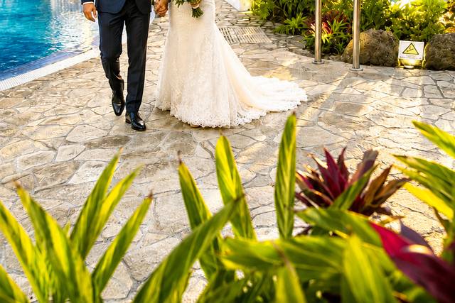 Pareja Jardín