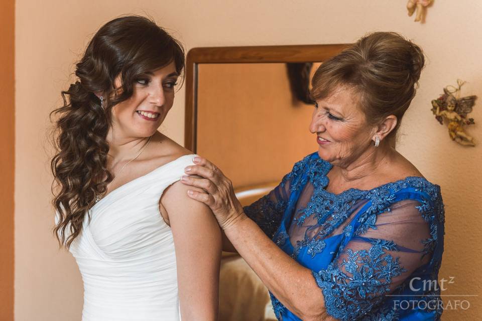 Sesión de postboda en el campo