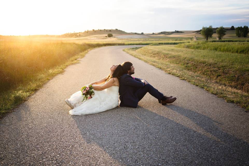 Sesión durante la boda