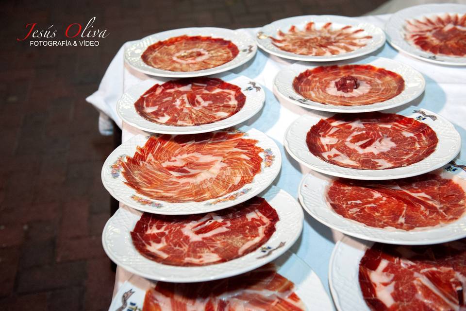 Mesa de jamon