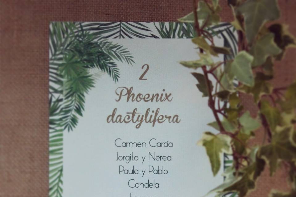 Diseño cartelera de invitados