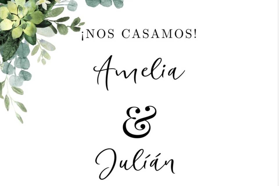 Invitaciones de boda