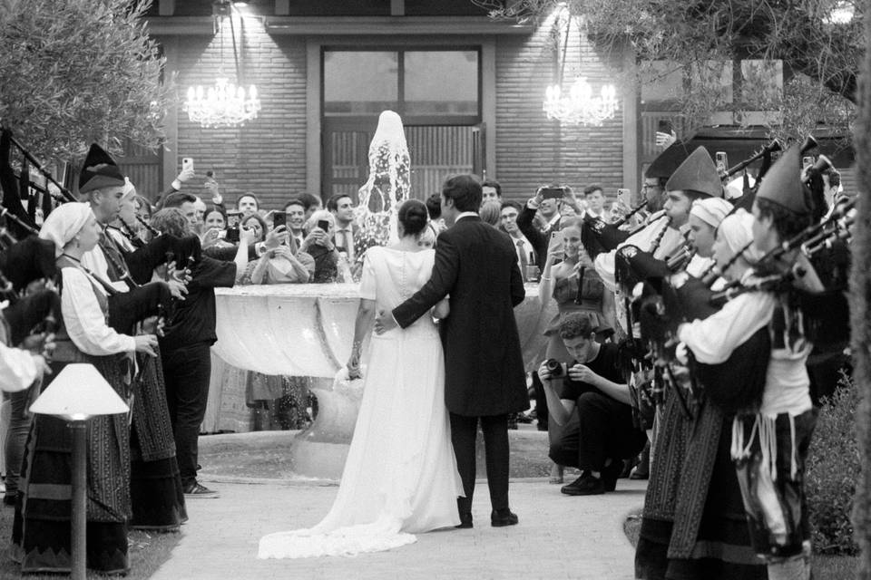 Entrada novios