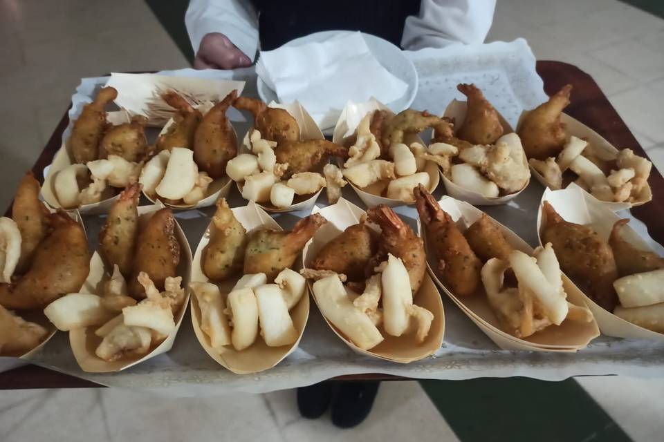 Barquetas de fritos