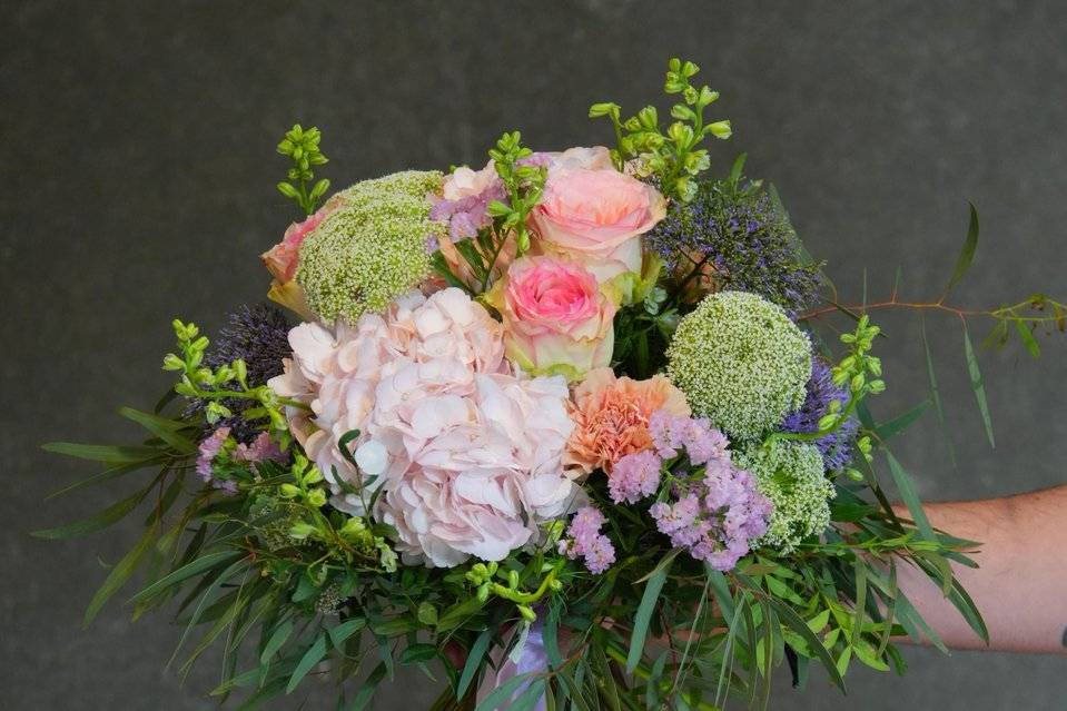 Ramo de novia flor silvestre
