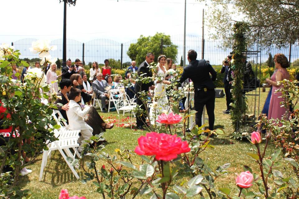 Ceremonia en la Cala