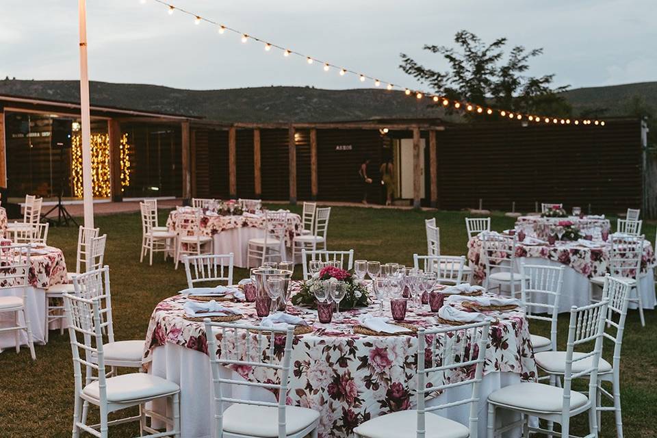Cena jardin