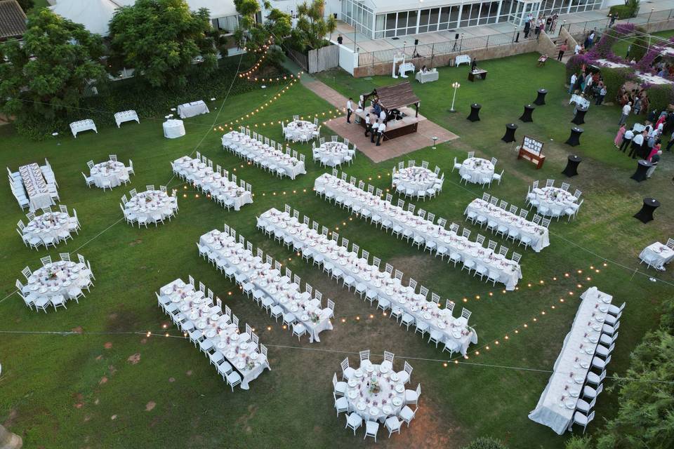 Banquete al aire libre