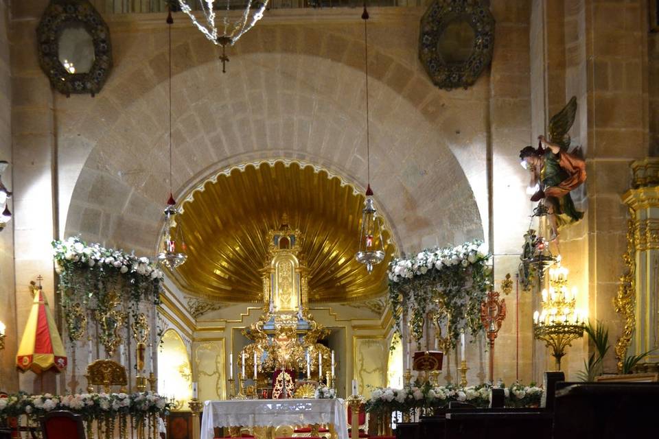 Pasillo del Castillo de Caravaca