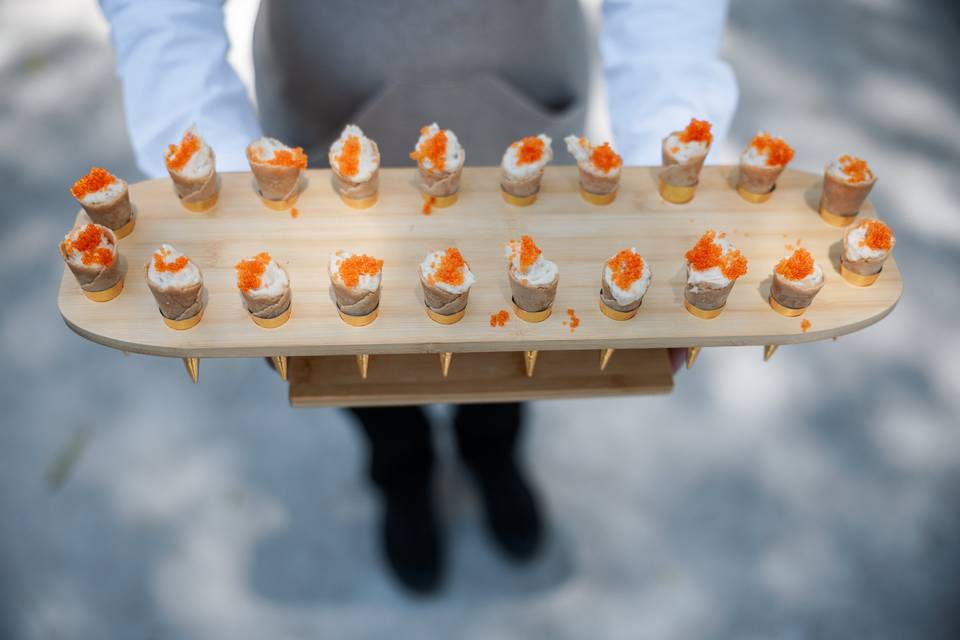 Conos de ensaladilla