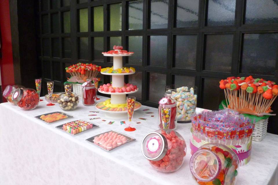 Boda Hondarribia - Candy bar