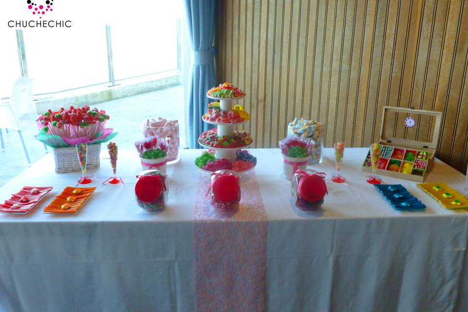 Buffets de chuches variados