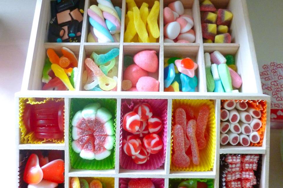 Buffets de chuches variados