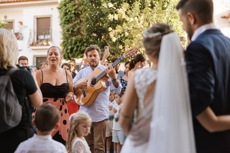 Salida novios (Alcolea, Almer