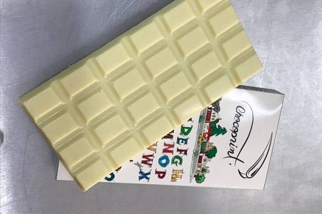 Tableta chocolate de invitació