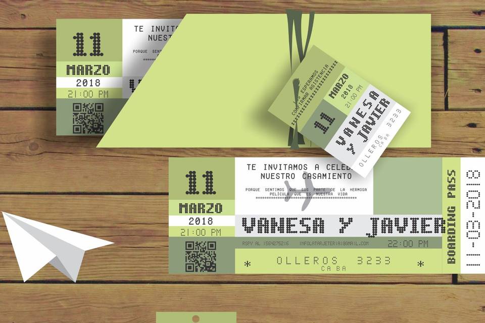 Ticket de avión